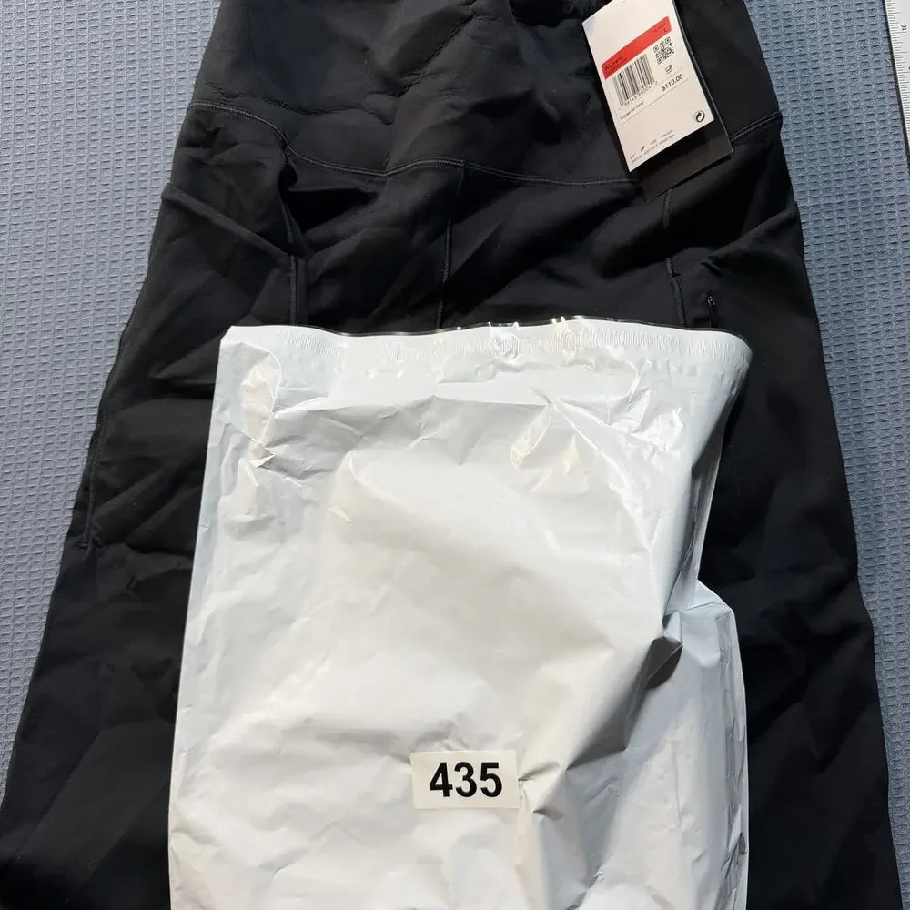 Nike DRI-FIT Sport Leggings Women Sz L‎ Black Brand New